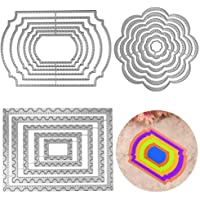 FineGood - Juego de 3 troqueles de corte de metal para troquelado- troqueladoras para hacer tarjetas- manualidades y…